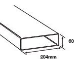 Monsoon Insu-Duct 204mm x 60mm