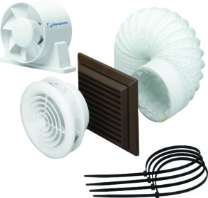 100mm Monsoon fan and Vent Light kits